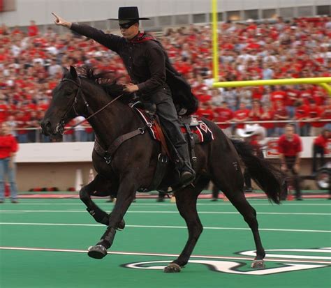 The Masked Rider: Uniting Texas Tech Fans Through Team Spirit